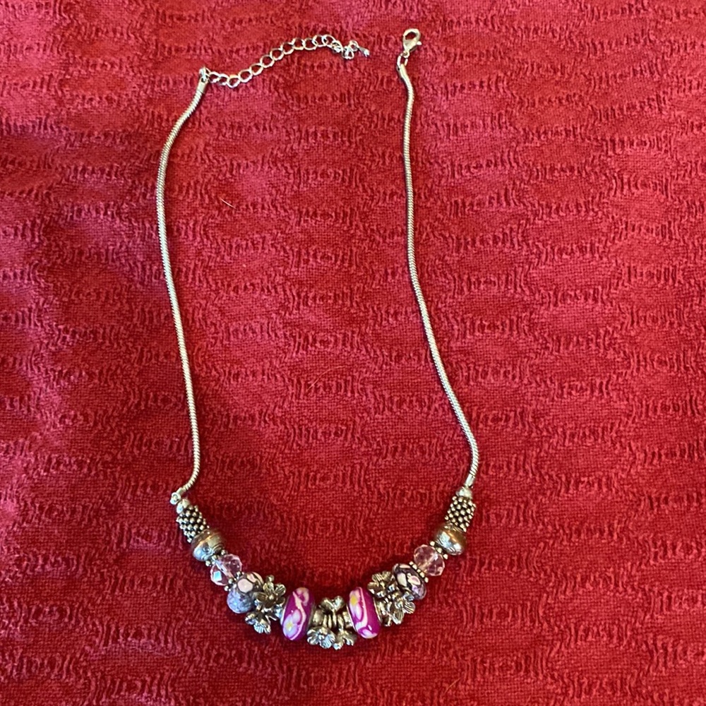 Necklace - costume jewelry.